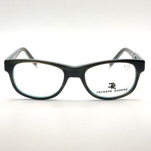 Todd Jackson Rogers 45TT Kid Youth Eyeglass Frames Brown Teal Blue 46-17-130